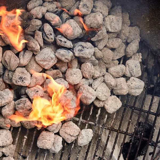 Торба с дървени въглища от марабу, минимум 4 часа време на горене, 10 кг