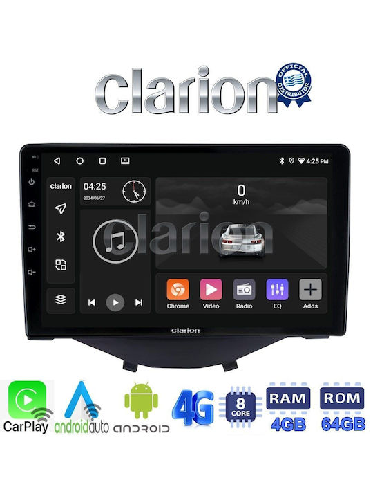 Clarion Автомобилна Аудио Система (Блутут/USB/WiFi/GPS/Apple-Carplay/Android-Auto) с Тъчскрийн 9"