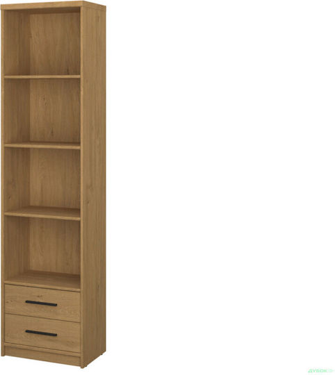 Bibliothek Pavi Braun 50x33.8x197.2cm