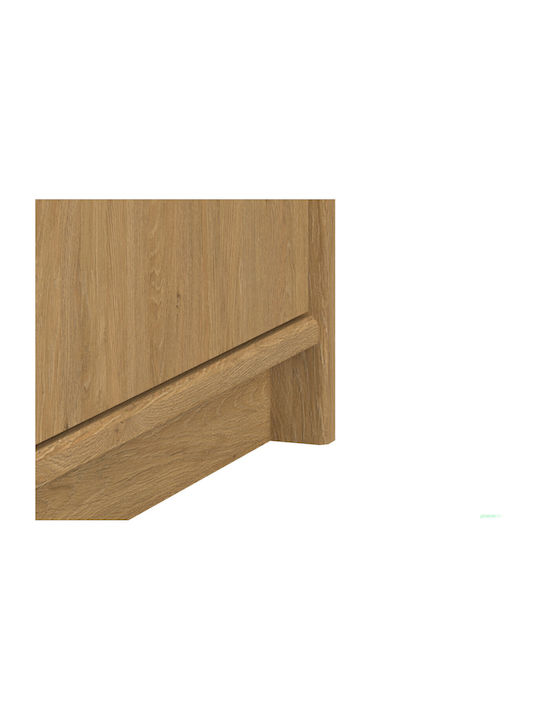 Βιβλιοθήκη Pavi Καφέ 84.3x33.8x197.2εκ.