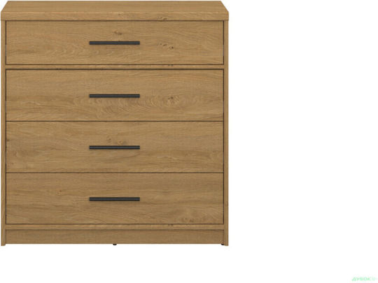 Comoda pentru Dormitor Pavi Oak 84.3x33.8x87.2buc