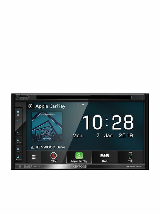 Kenwood Car Audio System 2DIN (Bluetooth/USB) with Touch Screen 6.8"