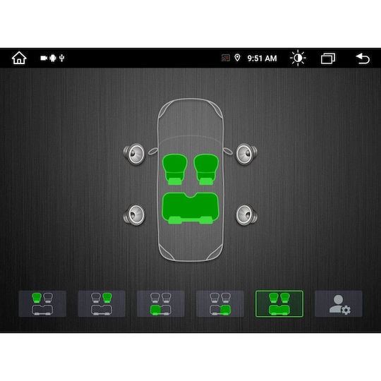 Digital IQ Auto-Audiosystem 2DIN (Bluetooth/USB/WiFi/GPS/Apple-Carplay/Android-Auto) mit Touchscreen 8.4"