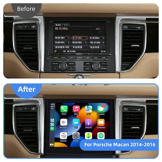 Digital IQ Auto-Audiosystem 2DIN (Bluetooth/USB/WiFi/GPS/Apple-Carplay/Android-Auto) mit Touchscreen 8.4"