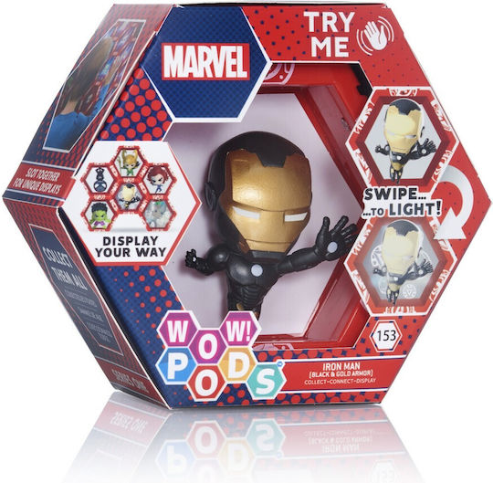 Wow!Stuff Marvel Железният Човек Златна Металик Фигура