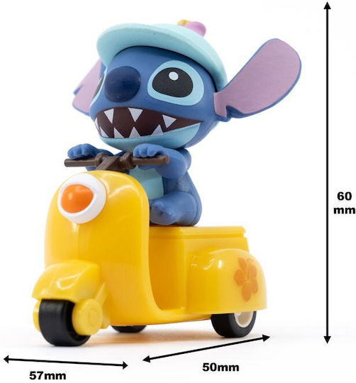 Disney Lilo & Stitch Motorcycle Yellow Collectible Figure 10cm