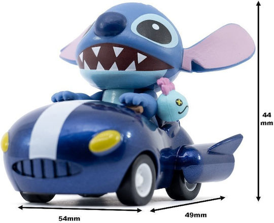 Disney Lilo & Stitch Blue Sports Car Collectible Figure 10cm