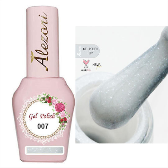Alezori Glamour Semi-Permanent Nail Polish 18 15ml 1pcs