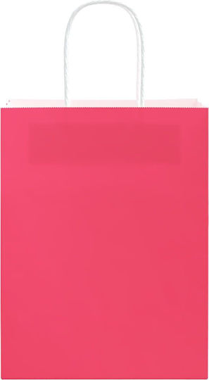 vidaXL Χάρτινη Τσάντα για Δώρο Ροζ 21x28x11εκ. 50τμχ