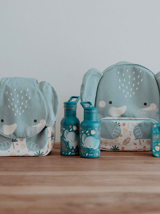 Sassi Junior Elephant Elephant School Bag Backpack Kindergarten Gray