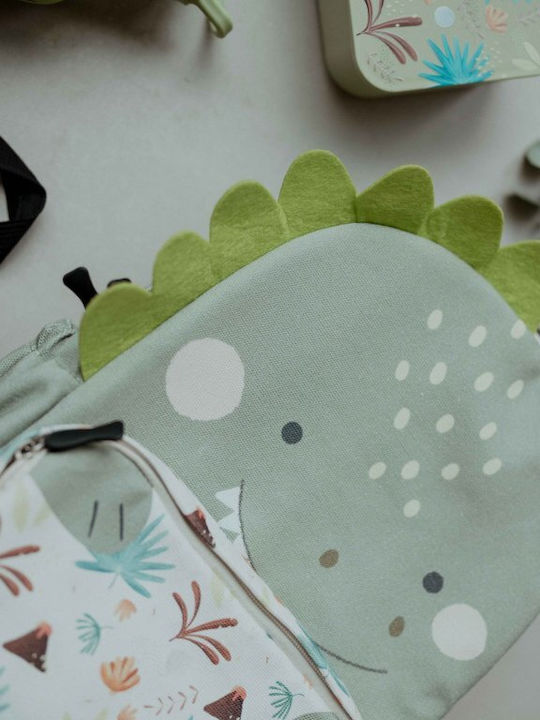 Sassi Junior Dinosaur Dinosaur Schulranzen Rucksack Kindergarten mit Flaschenhalter Mehrfarbige