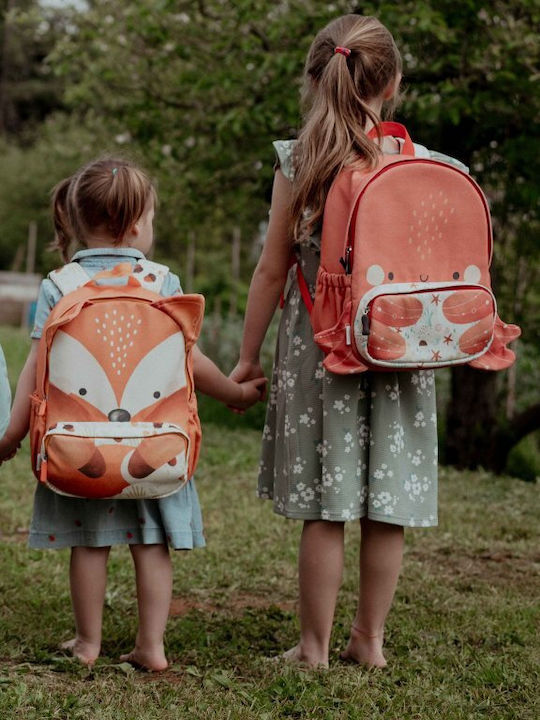 Sassi Junior Octopus Octopus Σχολική Τσάντα Πλάτης Νηπιαγωγείου Πολύχρωμη με Θήκη για Παγούρι