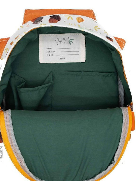 Sassi Junior Fox Fox Σχολική Τσάντα Πλάτης Νηπιαγωγείου Πολύχρωμη