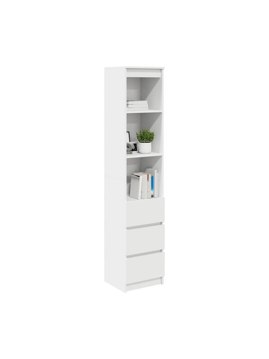 Βιβλιοθήκη Λευκό 37.5x35x180εκ.