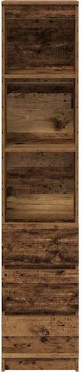 Brown Bookcase 37.5x35x180cm