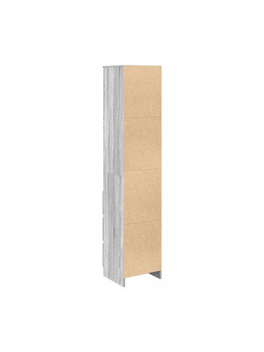 Bibliothek Grau Sonoma 37.5x35x180cm