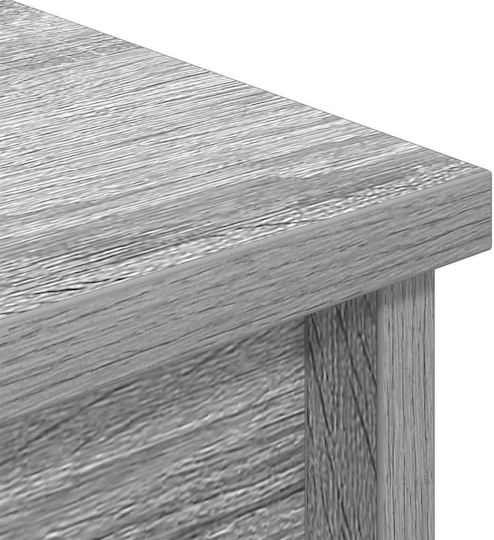 Grey Sonoma Bookcase 37.5x35x180cm