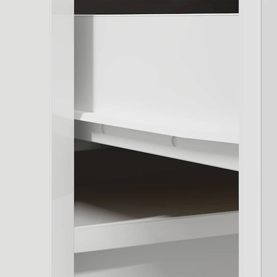 Bibliothek Weiß 37,5x35x180cm