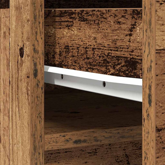 Brown Bookcase 37.5x35x180cm