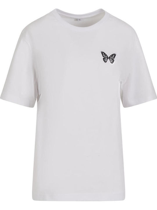 Damen Bluse Baumwolle Weiß