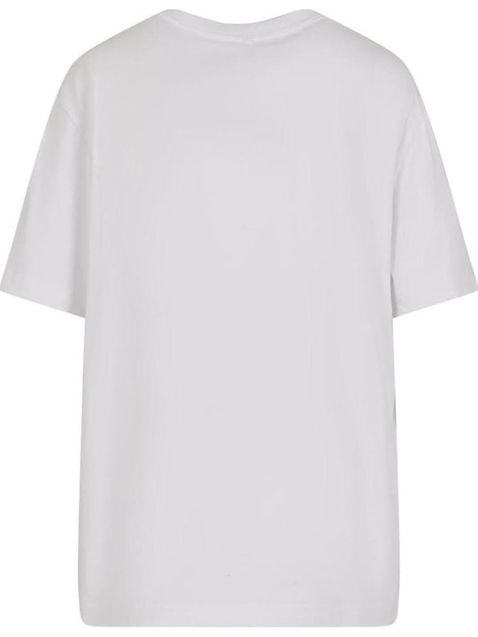 Damen Bluse Baumwolle Weiß
