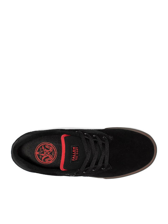 Goat Ανδρικά Sneakers Black Red Gum