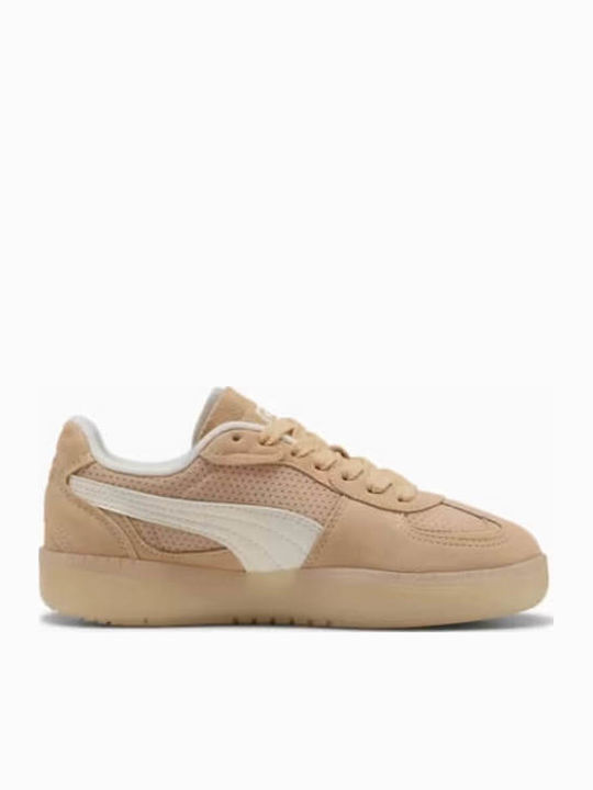 Palermo Moda Vintage Damen Sneakers Light Sand / White