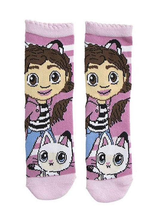 Gabby's Dollhouse Kids' Socks Knee-High Colorful 3 Pairs