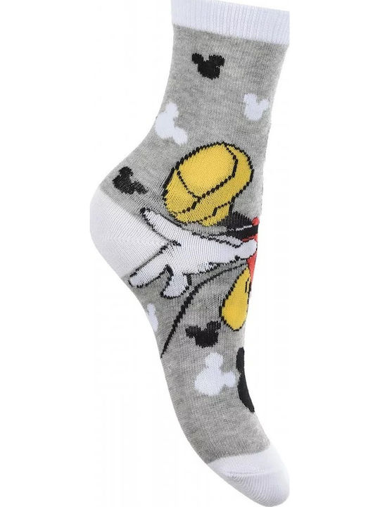 Disney Kids' Socks Mickey Mouse Colorful 3 Pairs