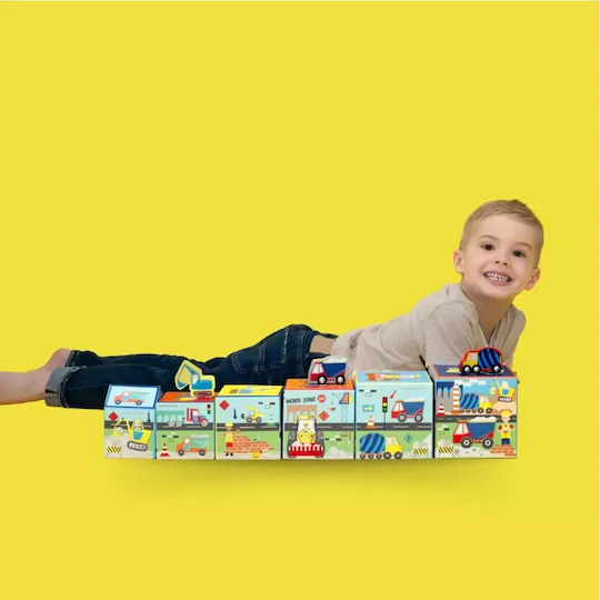 Floss & Rock Stacking Toy made of Wood for 24++ Months