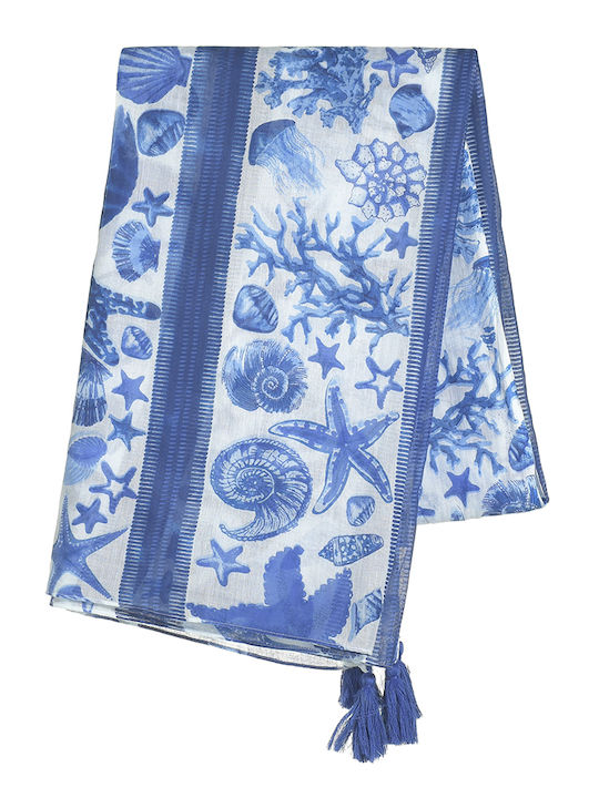 Ble Resort Collection Women's Scarf Blue