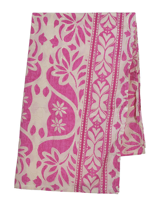 Ble Resort Collection Women's Silk Scarf Pink