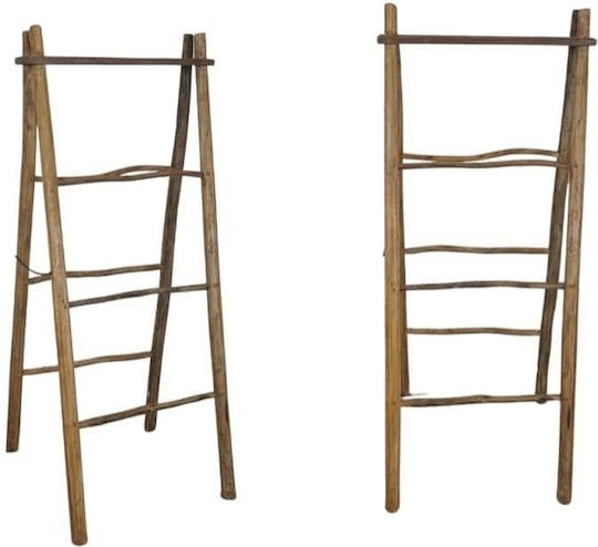 Σκάλα Κρεμάστρα Nextdeco Ξύλο Teak Υ123xμ53xπ65/12εκ