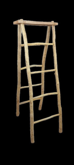 Σκάλα Κρεμάστρα Nextdeco Ξύλο Teak Υ150xm65/12xπ39εκ