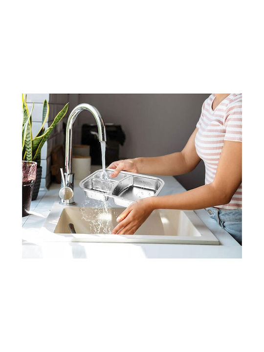 Elektrische Behälter Lunchbox Inox Schwarz 900ml 1Stück