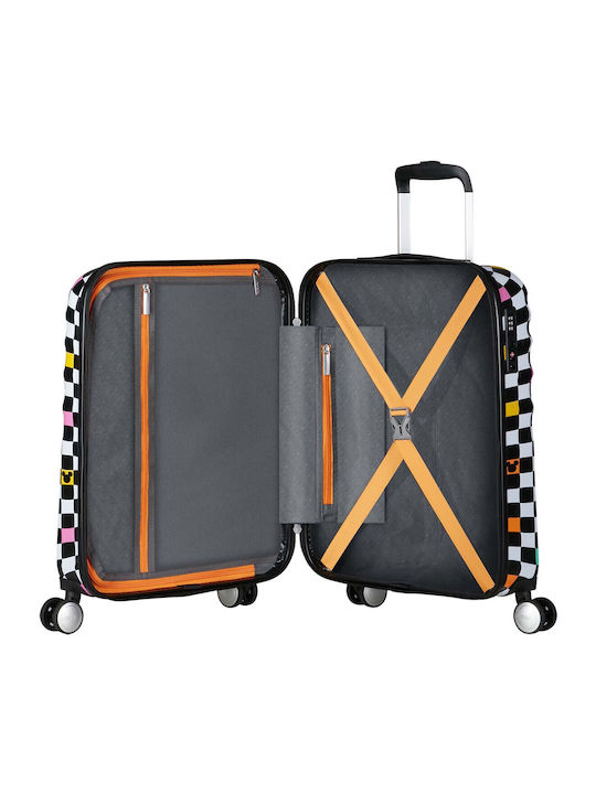 American Tourister Mickey Mouse Παιδική Βαλίτσα Ταξιδίου Καμπίνας Σκληρή Πολύχρωμη με 4 Ρόδες Ύψους 55εκ.