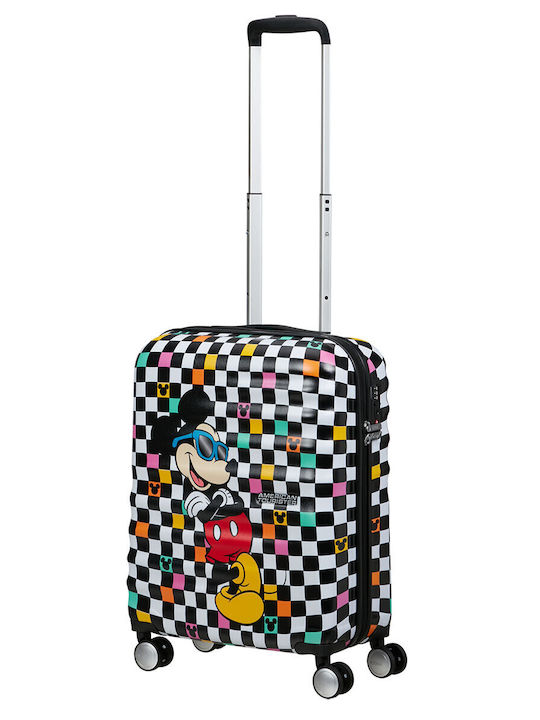 American Tourister Mickey Mouse Παιδική Βαλίτσα Ταξιδίου Καμπίνας Σκληρή Πολύχρωμη με 4 Ρόδες Ύψους 55εκ.