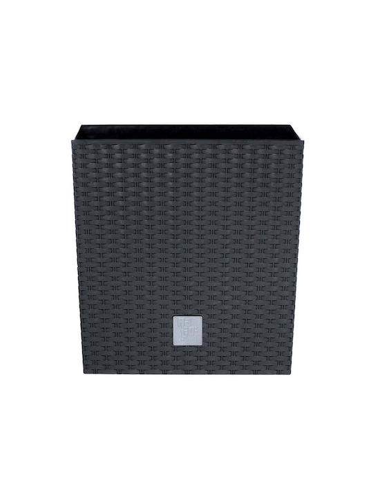 Prosperplast Ghiveci Plastic Antracit 32x32x32.5cm.