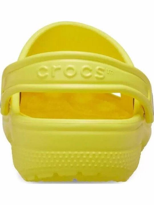 Classic Clog K Παιδικά Ανατομικά Σαμπό Θαλάσσης Κίτρινα