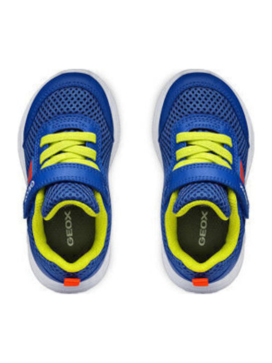 B Sprintye Kinder Sneakers mit Klettverschluss Marineblau
