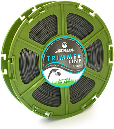 Gardenman 204-844 Μεσινέζα Στρογγυλή Μήκους 87m και Πάχους 2.4mm