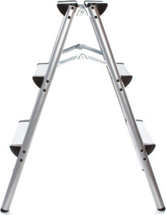 Mar-Pol Leiter Metallisch mit 2x3 Stufen 79cm
