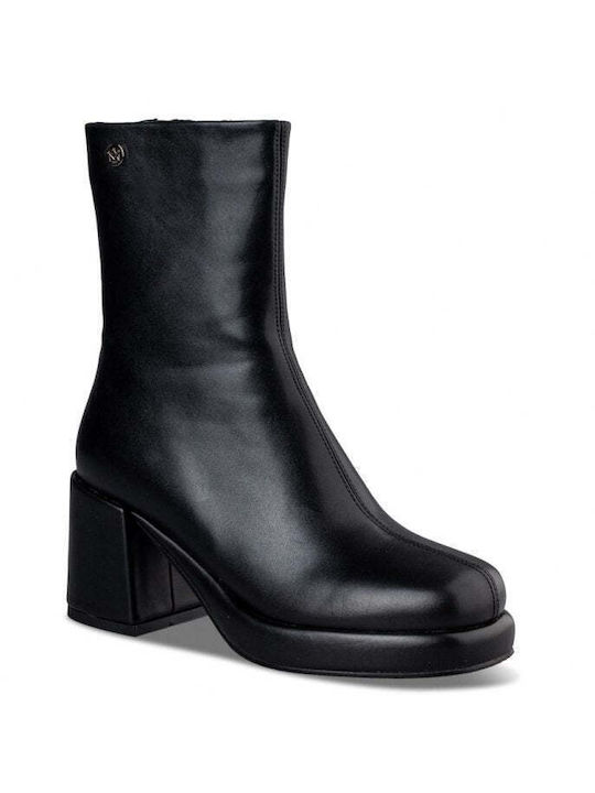 Envie Shoes Ankle Boots Black E84-18238-34