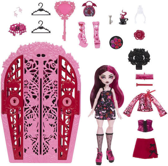 Mattel Midnight Garden - Draculaura Doll Set Skulltimate Secrets Draculaura for 3+ years+ Years