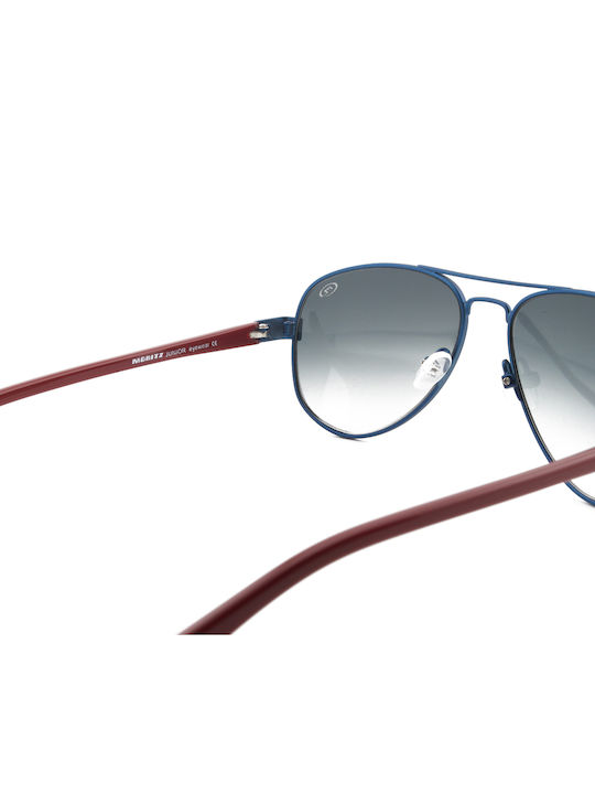 Moritz Aviator Παιδικά Γυαλιά Ηλίου με Καθρέφτη Φακό Μπλε για 4-7 Ετών