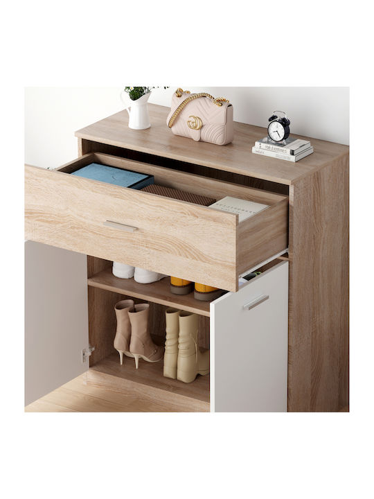 Holz Schuhschrank Dionne 80x35x84cm