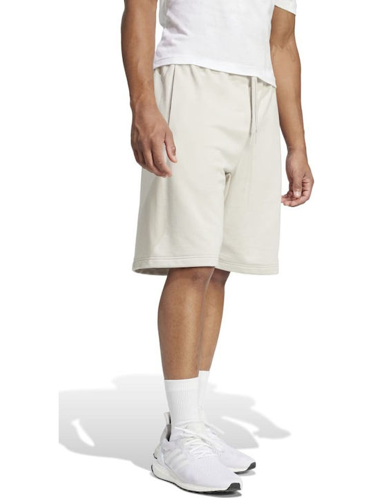 Essentials Big Logo French Terry Мъжка Бермуда Бежова
