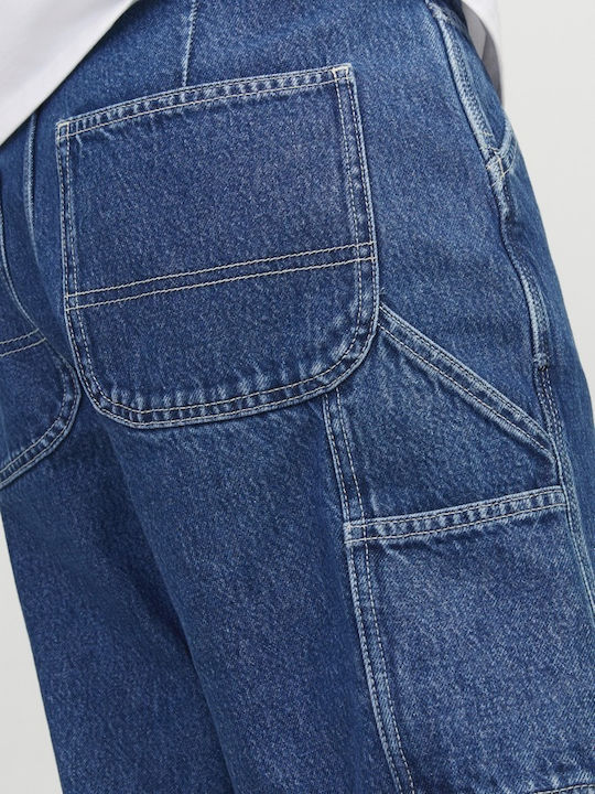 Herren Jeanshose mit Entspannt Baggy Anwendung Blau