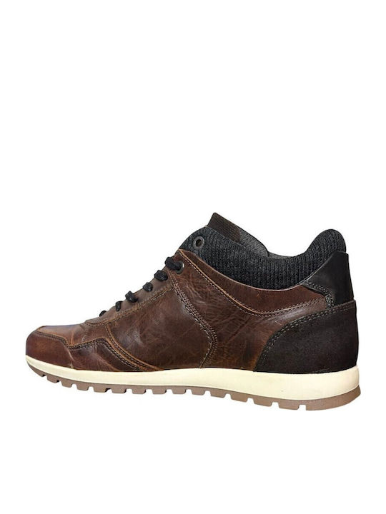 Leather Brown Men's Boots Anatomical