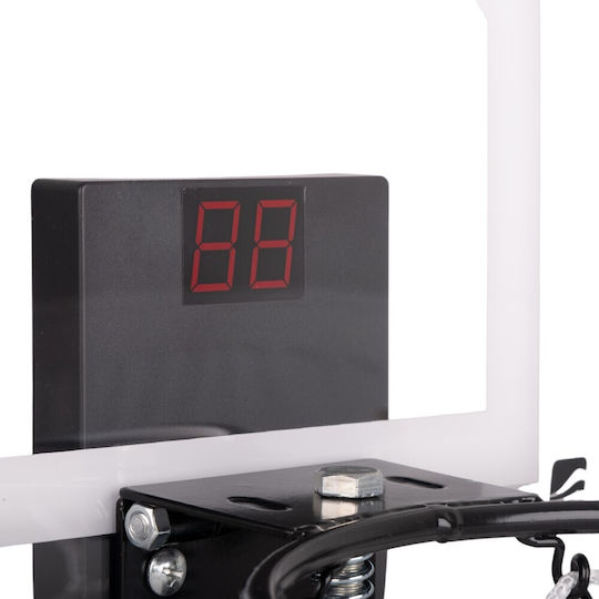 inSPORTline Indoor Over Door Basketball Hoop with Ball